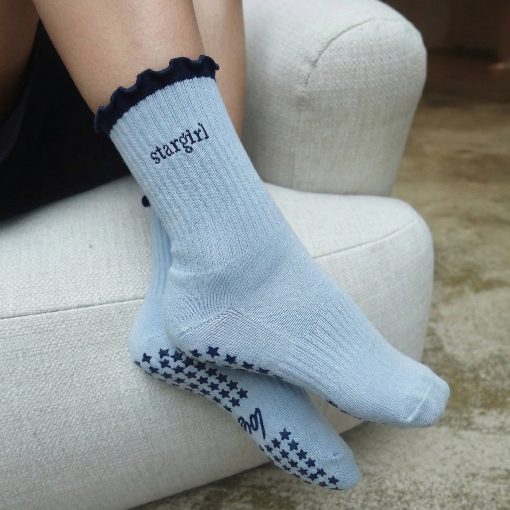 Grip Socks stargirl mit sternen als grip